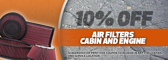 10% off Air Filters